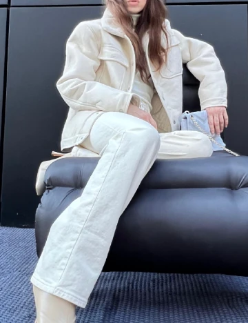 Jacheta Zara, ecru