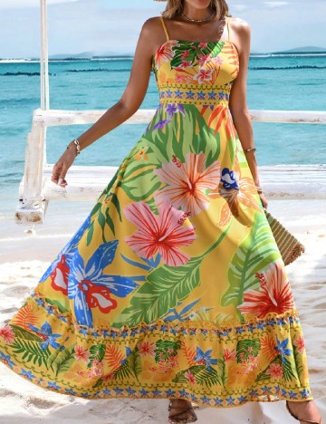 
						Rochie lunga SHEIN, galben