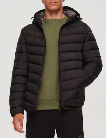 Geaca House Brand, negru Negru
