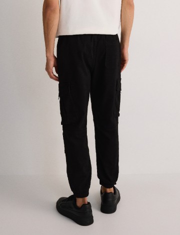 Pantaloni Reserved, negru
