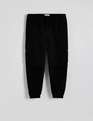 Pantaloni Reserved, negru