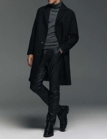 Pantaloni Reserved, negru