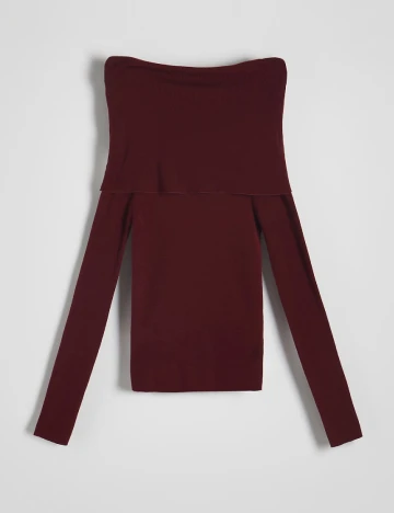 Bluza Reserved, visiniu