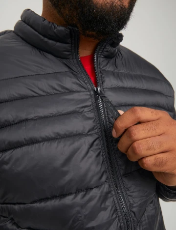 Geaca Jack&Jones Plus Size Men, negru