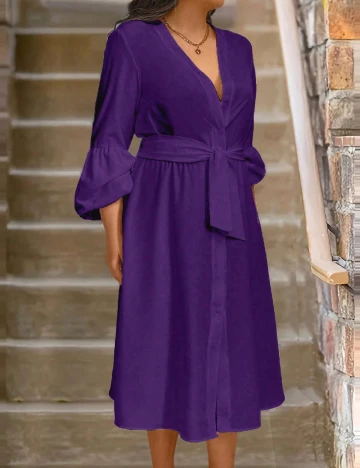Rochie medie SHEIN CURVE, mov