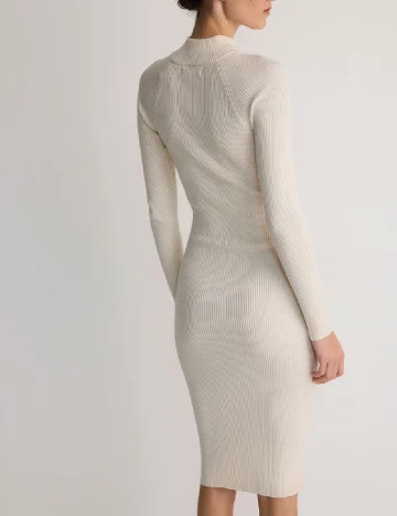 Rochie medie Reserved, nude