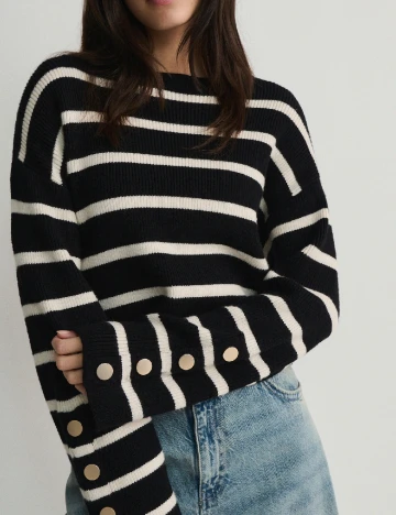 Bluza Reserved, negru