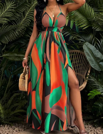 Rochie lunga SHEIN, mix culori