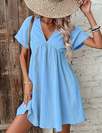 Rochie scurta SHEIN, albastru