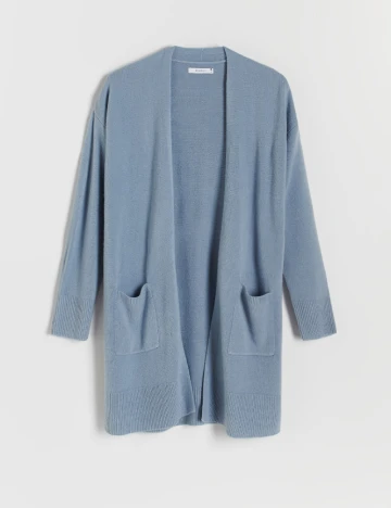 Cardigan Reserved, albastru Albastru