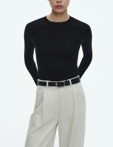 Bluza Reserved, negru