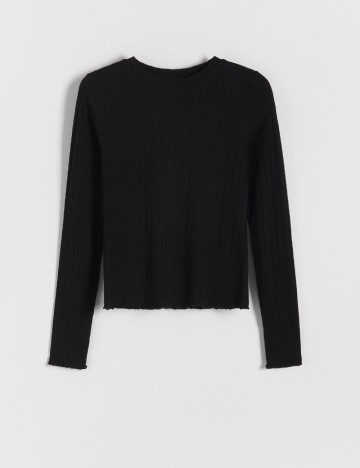 Bluza Reserved, negru