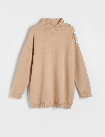 Bluza Reserved, maro Maro