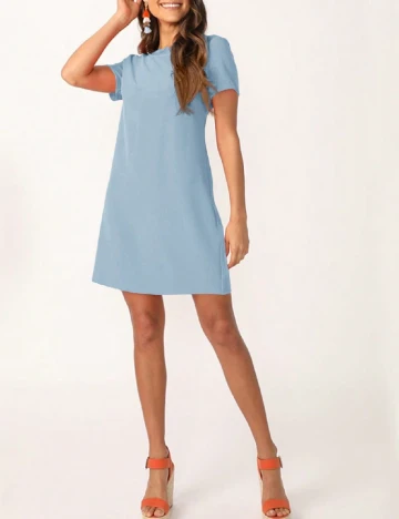 Rochie scurta SHEIN, albastru