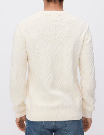Pulover Reserved, crem