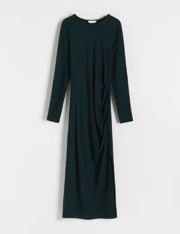 Rochie lunga Reserved, verde Verde