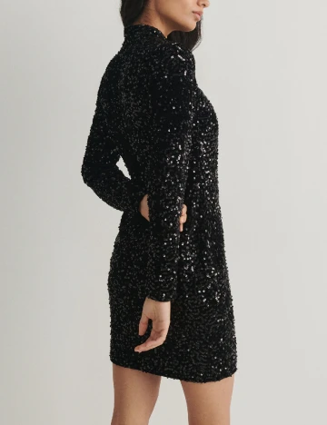 Rochie scurta Reserved, negru Negru