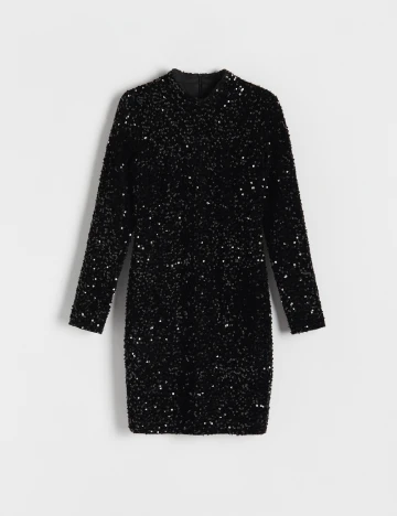 Rochie scurta Reserved, negru Negru