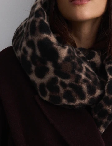 Fular Reserved, animal print