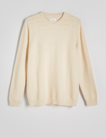 Pulover Reserved, crem