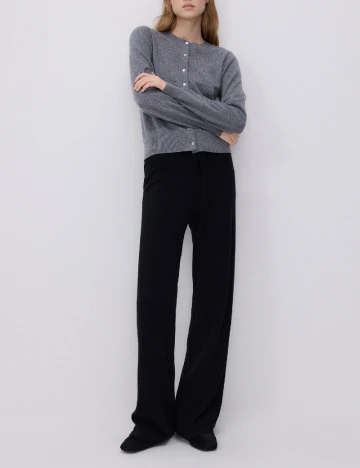 Pantaloni Reserved, negru