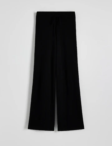 Pantaloni Reserved, negru