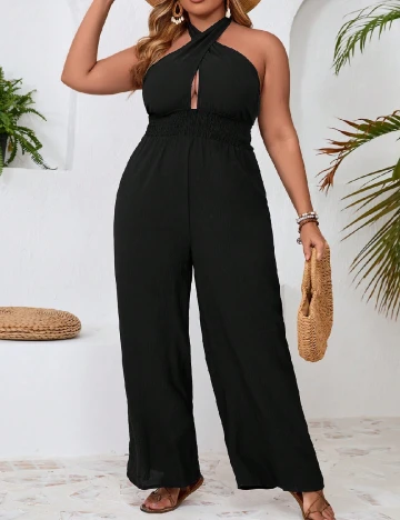 Salopeta SHEIN CURVE, negru
