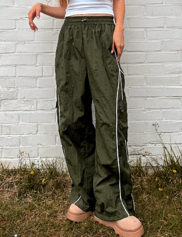 Pantaloni Dazy, verde