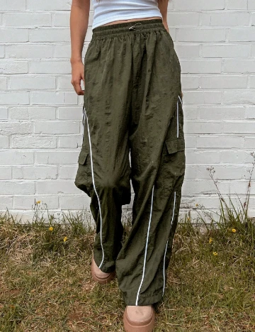 Pantaloni Dazy, verde