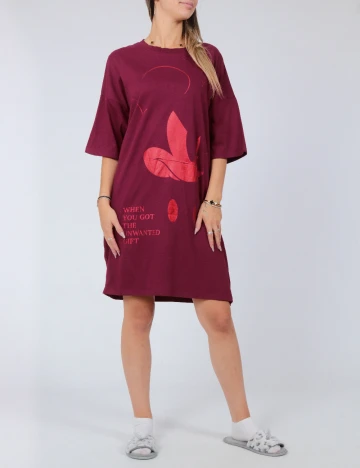 Rochie de noapte Reserved, visiniu
