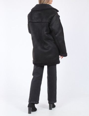 Palton Pull&Bear, negru