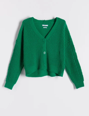 Cardigan Reserved, verde
