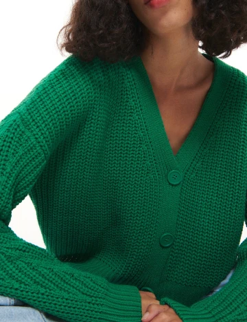 Cardigan Reserved, verde