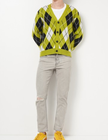 
						Cardigan Reserved, verde