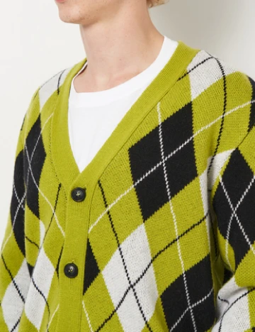 Cardigan Reserved, verde Verde