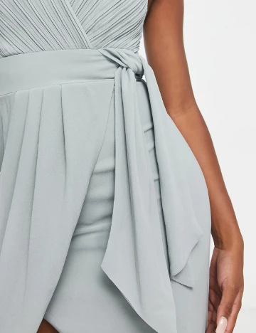 Rochie lunga TFNC London, turcoaz Albastru