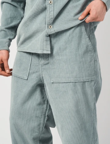 Pantaloni Reserved, albastru Albastru