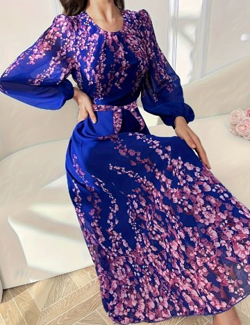 
						Rochie lunga SHEIN, albastru