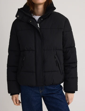 Geaca Reserved, negru Negru
