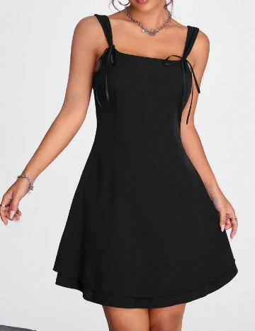 Rochie scurta SHEIN, negru Negru