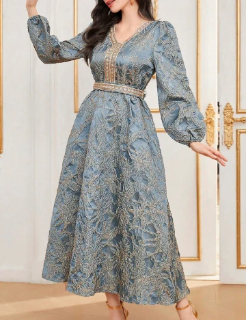Rochie lunga SHEIN, albastru