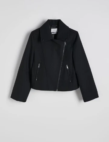 Jacheta Reserved, negru Negru