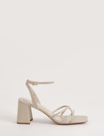 Sandale Boohoo, bej