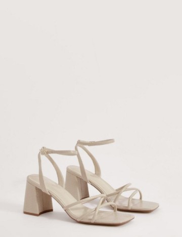 Sandale Boohoo, bej