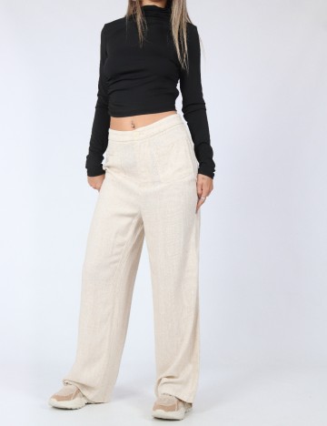 Pantaloni SHEIN, crem