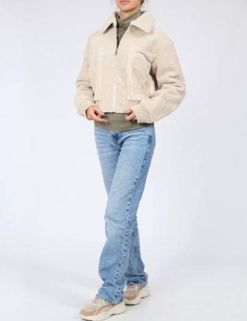 Jacheta PrettyLittleThing, crem Crem