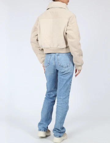 Jacheta PrettyLittleThing, crem Crem
