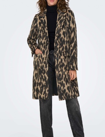 
						Palton Only, animal print