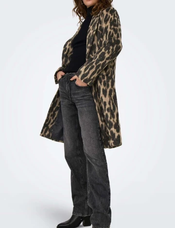 Palton Only, animal print Animal print