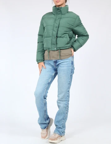 Geaca Don t Call Me Jennyfer, verde